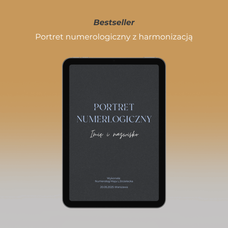 Portret numerologiczny – opisowy lub konsultacja na żywo